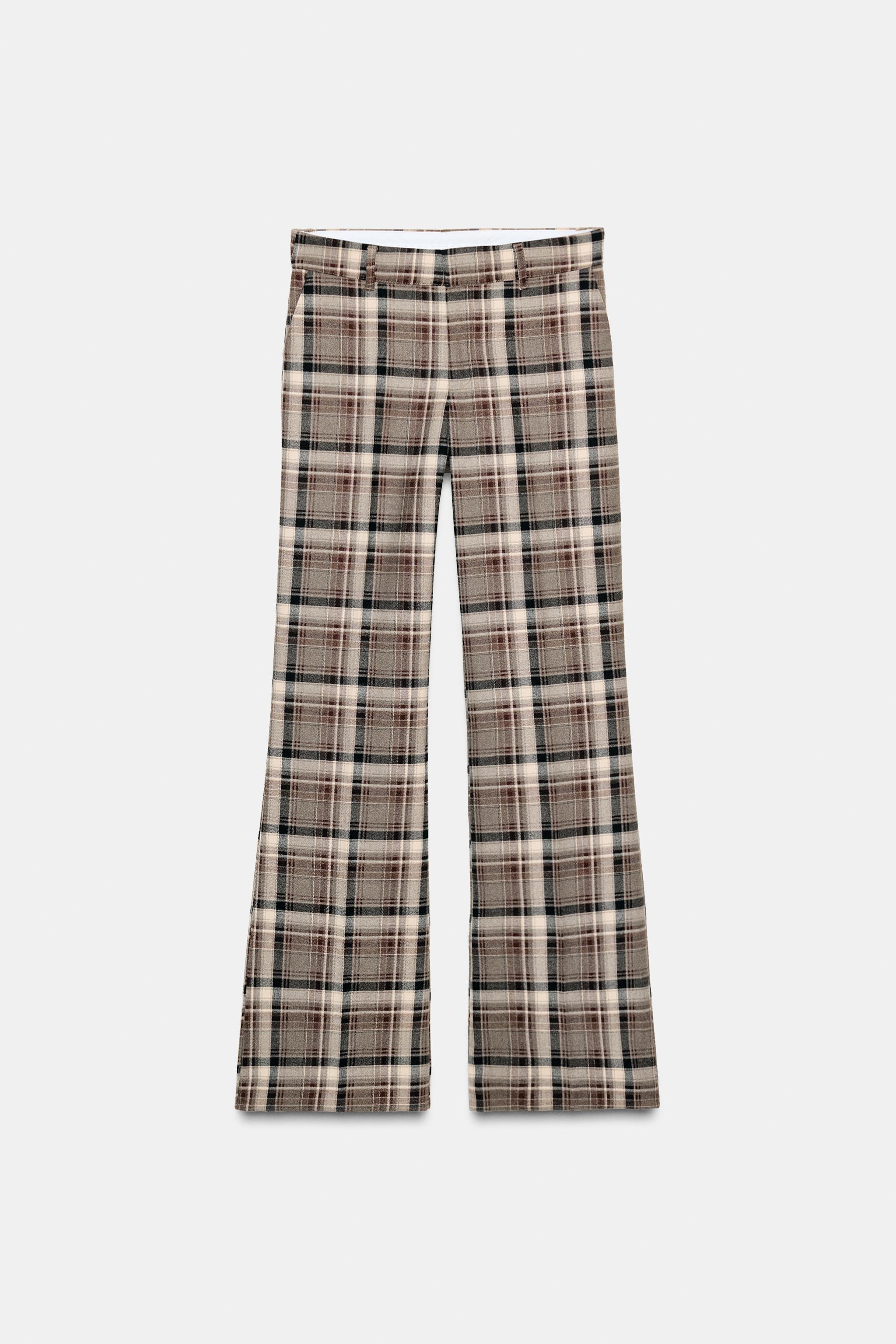 PLAID PANTS